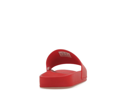 Balenciaga Pool Slide Red White