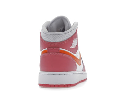 Jordan 1 Mid Pinksicle Safety Orange (GS)