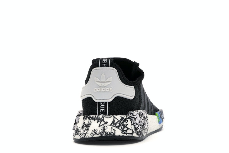 adidas NMD R1 Black Graffiti