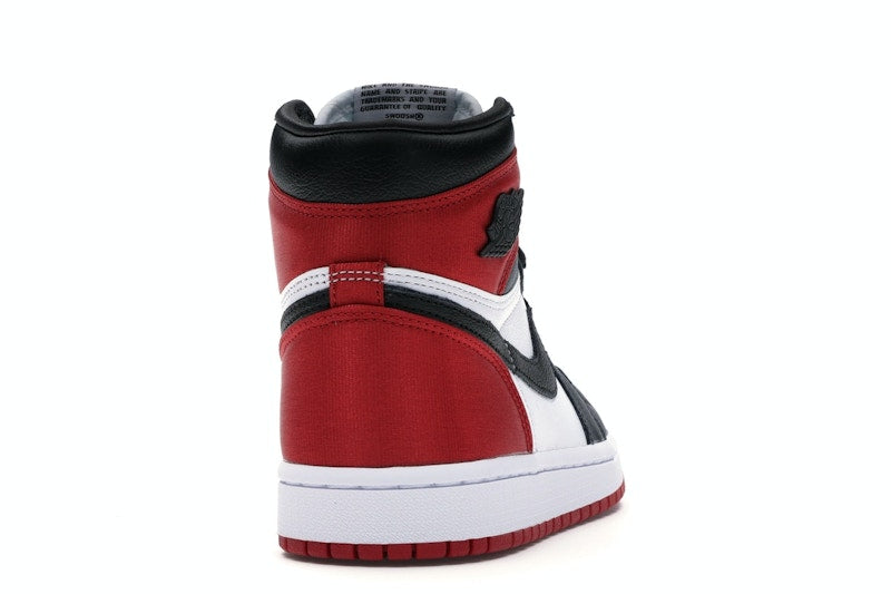 Jordan 1 Retro High Satin Black Toe (Women's)