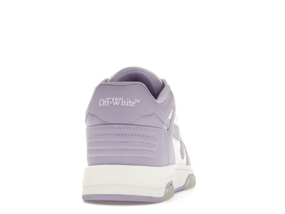 OFF-WHITE Out Of Office Calf Leather White Lilac