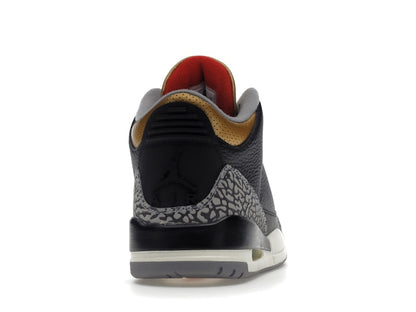 Jordan 3 Retro Black Cement Gold (Women's)