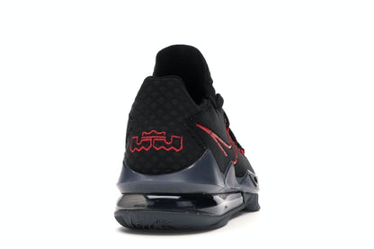 Nike LeBron 17 Low Black Red Dark Grey