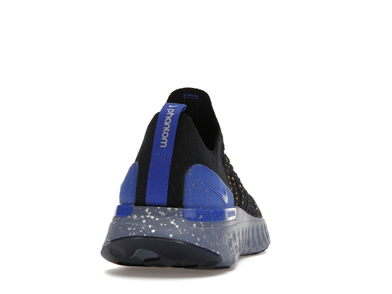 Nike React Phantom Run Flyknit 2 Black Hyper Royal