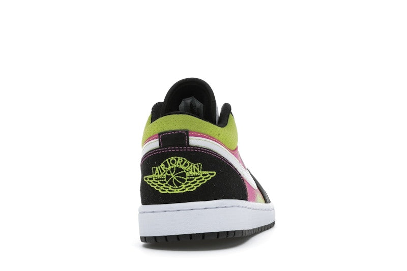 Jordan 1 Low Black Active Fuchsia Cyber