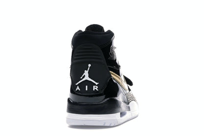 Jordan Legacy 312 Black Gold Patent