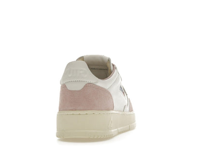 Autry Medalist Leather Low White Powder (Women's)
