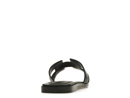 Hermes Oran Sandal Nior Box Calfskin Leather