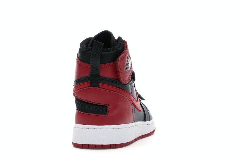 Jordan 1 High FlyEase Bred White Toe (GS)