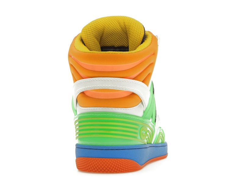 Gucci Basket White Demetra Green Purple Orange Blue