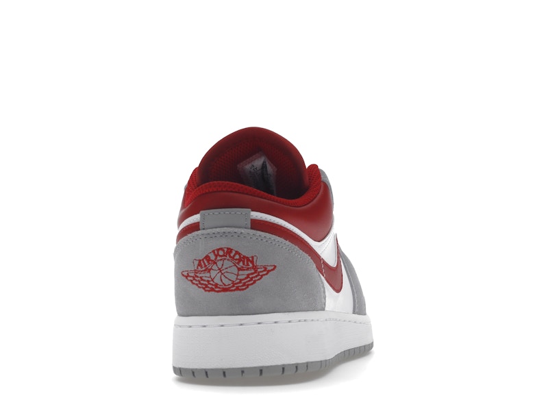 Jordan 1 Low SE Smoke Grey Gym Red (GS)