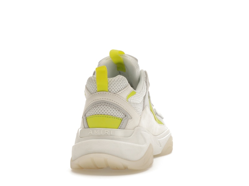 AMIRI Bone Runner White Yellow