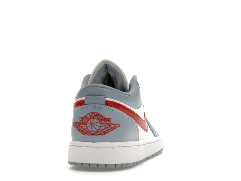Jordan 1 Low Blue Whisper Dune Red (Women's)