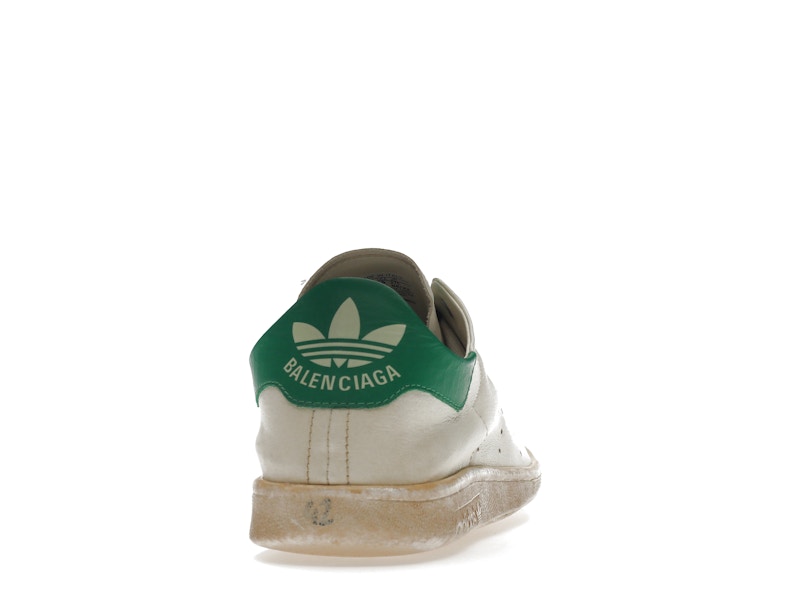 Balenciaga x adidas Stan Smith Worn-Out White Green