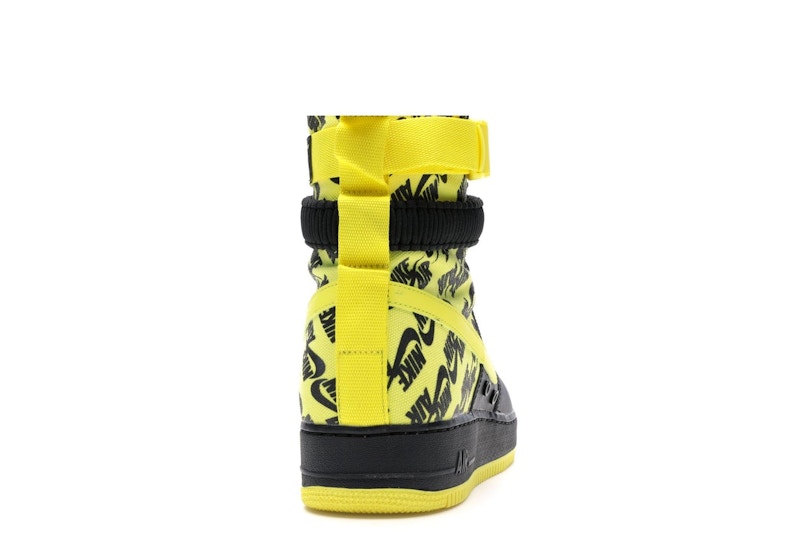 Nike SF Air Force 1 High Black Dynamic Yellow