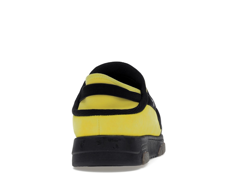 OFF-WHITE Out Of Office Mule Yellow Black