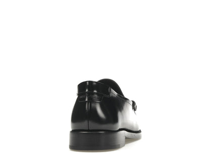 Saint Laurent Le Loafer Penny Slippers Black Leather