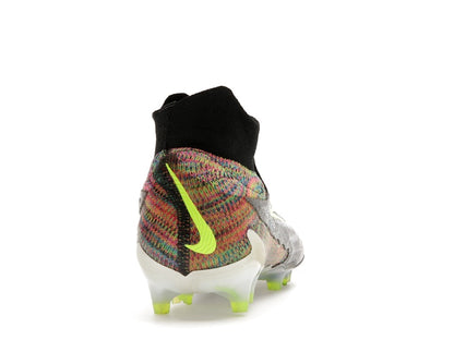 Nike Gripknit Phantom GX Elite Dynamic Fit Fusion FG Black White Blue Glow Volt