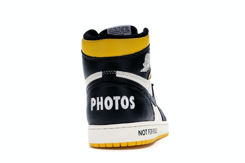 Jordan 1 Retro High Not for Resale Varsity Maize