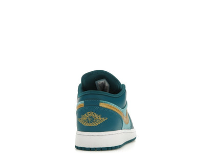 Jordan 1 Low SE Geode Teal Metallic Gold (GS)