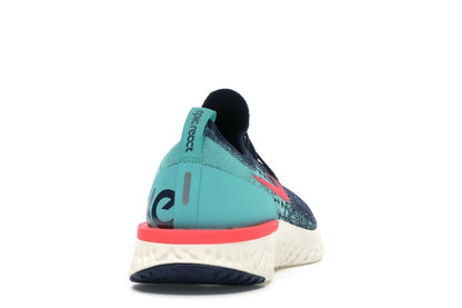 Nike Epic React Flyknit College Navy Hyper Jade