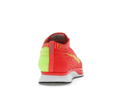 Nike Flyknit Racer Bright Crimson Volt