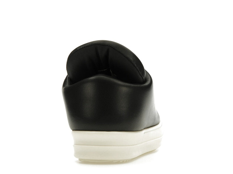 Rick Owens Jumbo Lace Padded Sneaks Low Black Milk