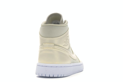 Jordan 1 Mid Goose Feather Yellow (Women's)