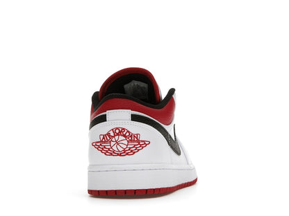 Jordan 1 Low White University Red Black
