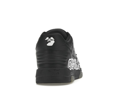OFF-WHITE Out Of Office OOO Low Tops "Off-White" Black White