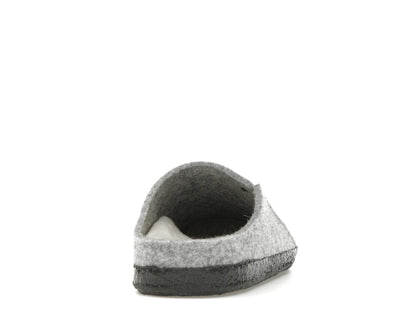 Birkenstock Zermatt Shearling Clog Wool Felt Light Gray