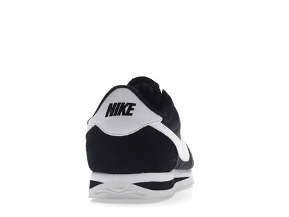 Nike Cortez Basic Nylon Black White-Metallic Silver