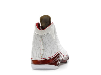 Jordan 23 White Varsity Red