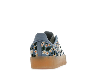 adidas Sambae Liberty London Floral Embroidery Blue Cream White (Women's)