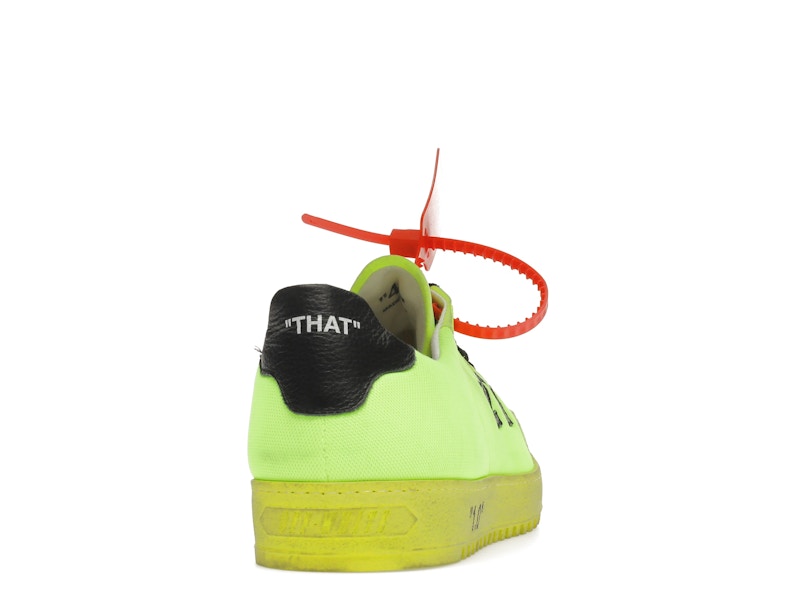 OFF-WHITE Low 2.0 Fluo Yellow FW19