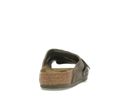 Birkenstock Kyoto Nubuck-Suede Concrete Gray