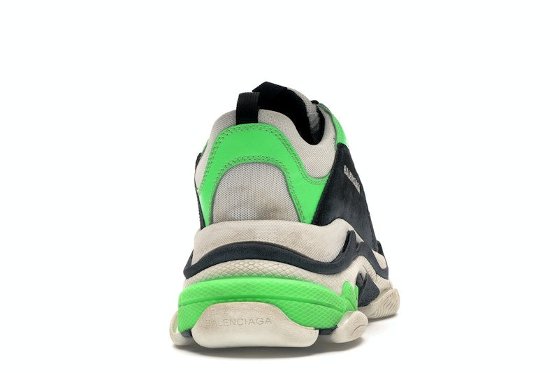 Balenciaga Triple S Mr. Porter Neon Green 2018