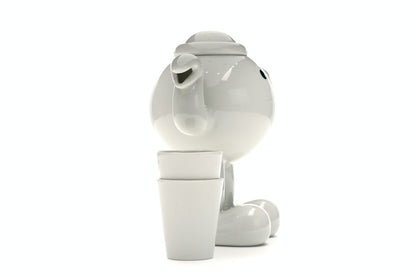 James Jarvis Glazed Porcelain Teapot White