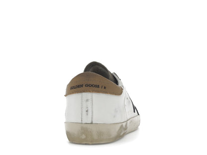 Golden Goose Super-Star Suede Toe White Taupe Royal Blue Black