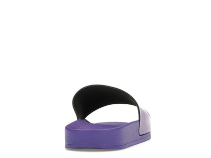 OFF-WHITE Off Stamp Slide Dark Violet Black (Women's)