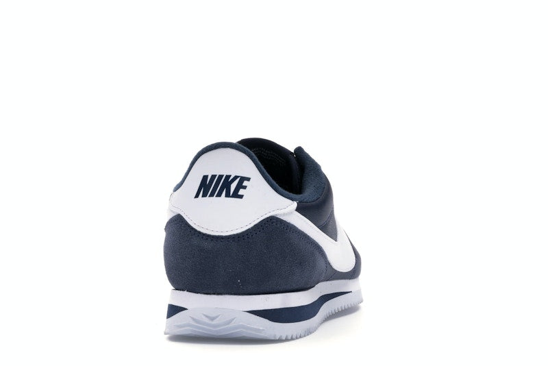 Nike Cortez Basic Nylon Obsidian White-Metallic Silver