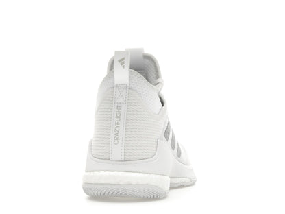 adidas Crazyflight Mid Cloud White Silver Metallic Grey (Women's)