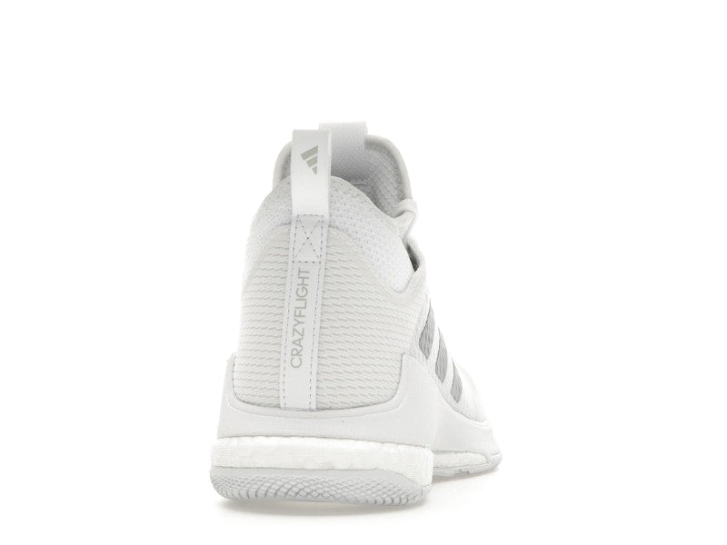 adidas Crazyflight Mid Cloud White Silver Metallic Grey (Women's)