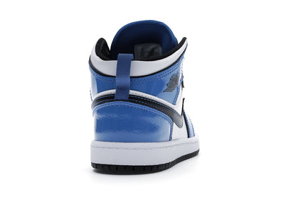 Jordan 1 Mid Signal Blue (PS)