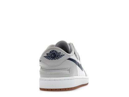 Jordan 1 Low EasyOn White Neutral Grey Gum Midnight Navy