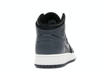 Jordan 1 Mid Black Dark Grey (GS)