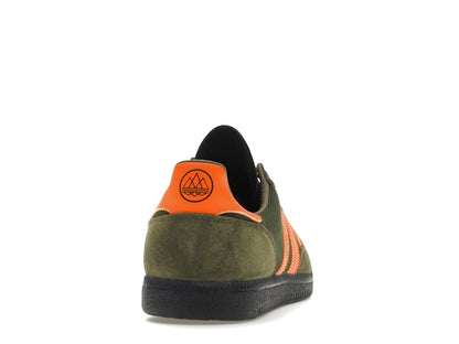 adidas Barrowland SPZL Dust Green Signal Orange