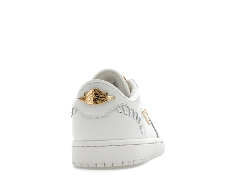 Jordan 1 Low Method of Make Sail Metallic Gold (Women's)