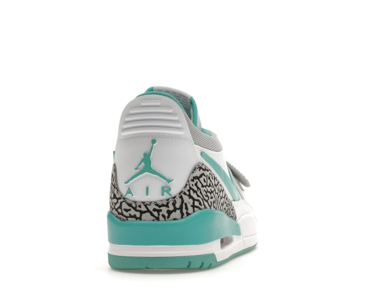 Jordan Legacy 312 Low White Turquois