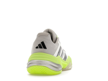 adidas Barricade 13 Clay Cloud White Iron Metallic Lucid Lemon (Women's)